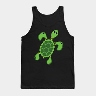 Aboriginal Art - Turtle Simple Tank Top